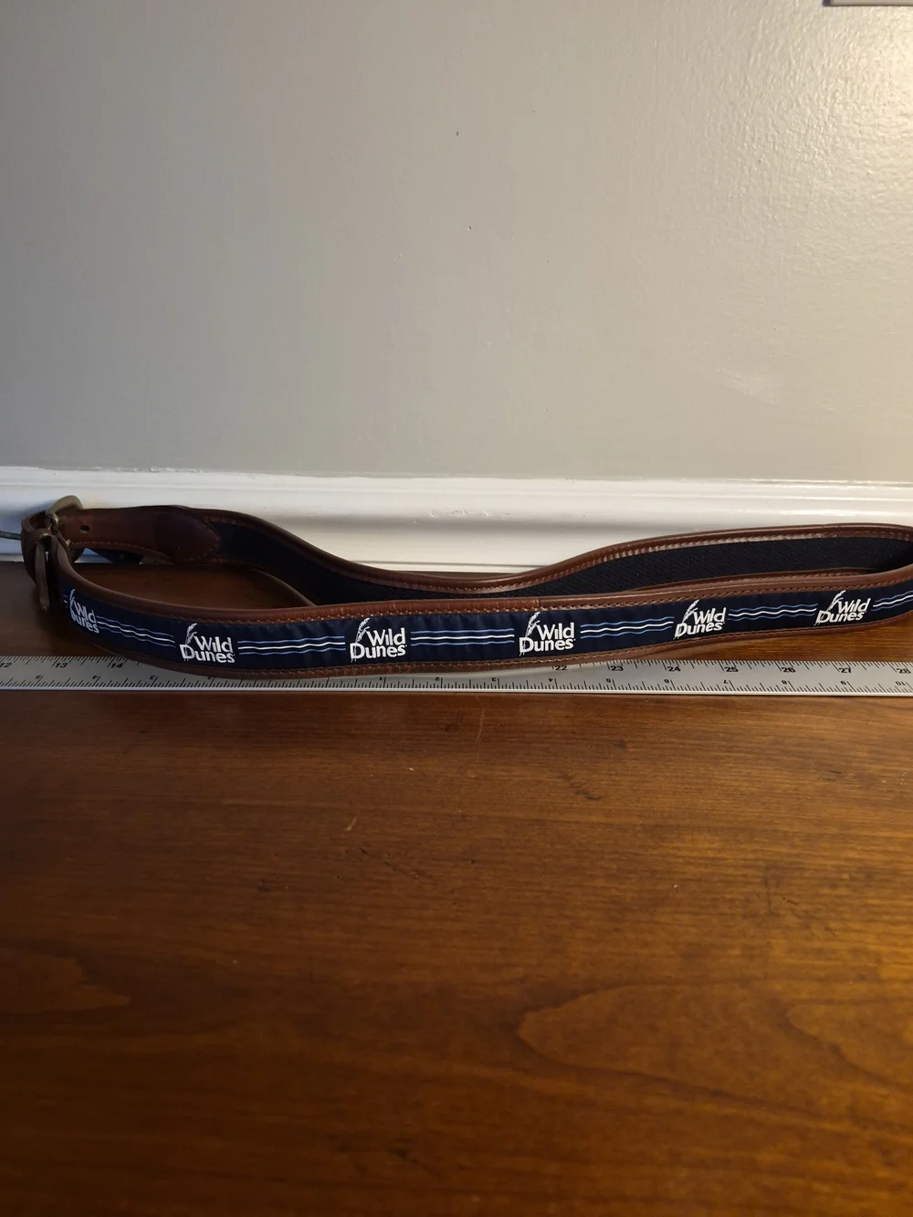 YRI Wild Dunes Golf Course,Myrtle Beach Brown Leather Men’s Belt Size 44